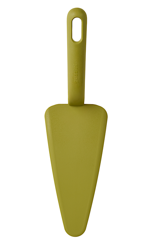 Chef line cake server 28 cm avocado green