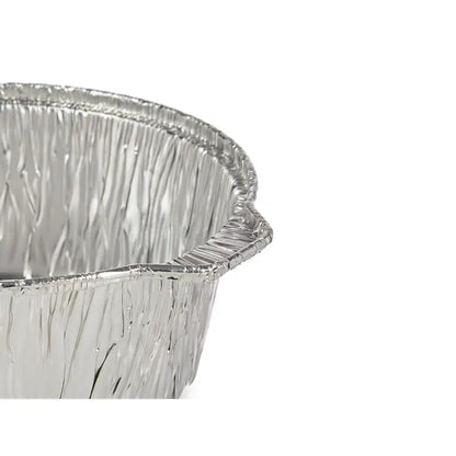 Set mit 3 Aluminiumtöpfen mit Deckel, 22 x 13 x 25 h cm
