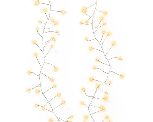 LED light chain 100 pcs 120cm hot silver