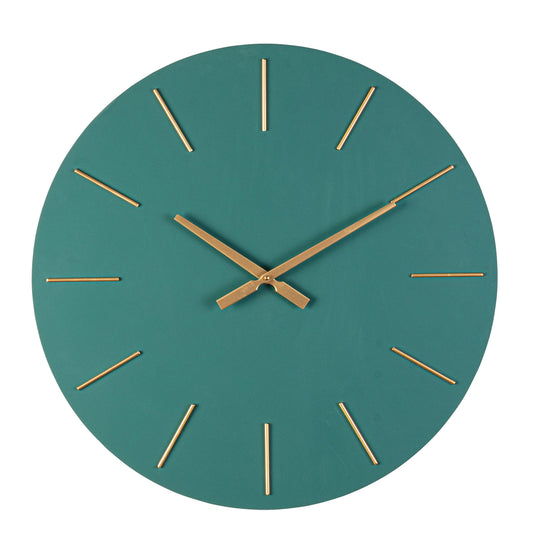 Orologio da parete Timeline verde ø60 cm
