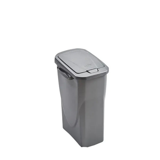 Waste bin for separate waste collection with orange lid L25 cm 24.3 x 36.5 x 51.5