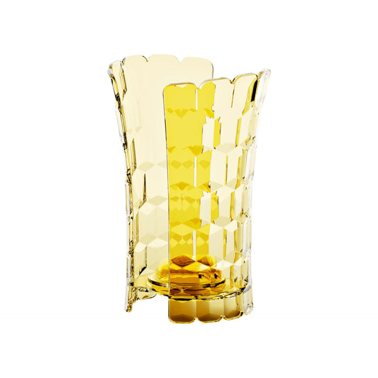 Vanity universal cup holder saffron yellow 12 x 10.3 x H 18.3 cm