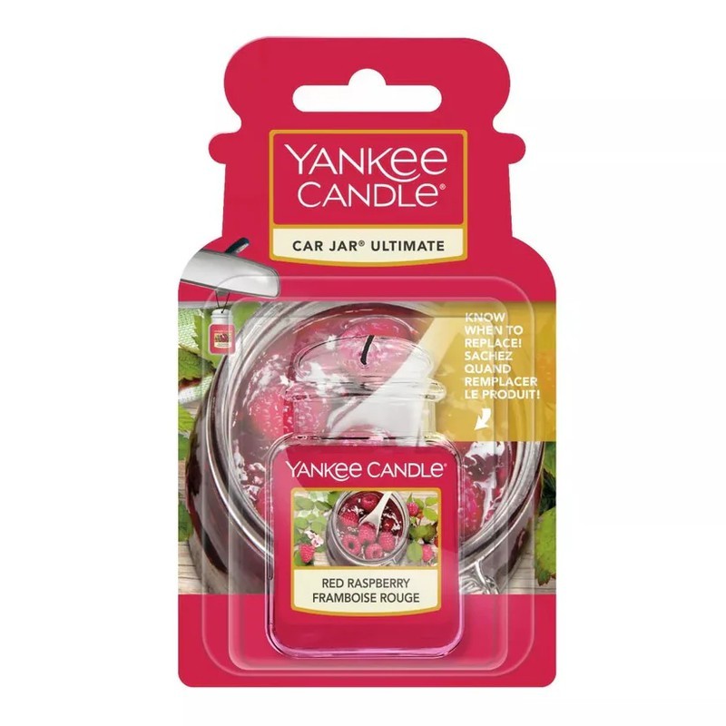 Yankee Ambientador para coche Red Frambuesa 30 g