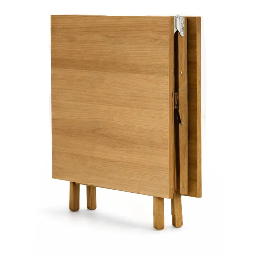 Mesa de picnic plegable de roble 75x140x78h cm