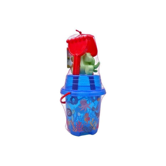 Beach bucket with accessories