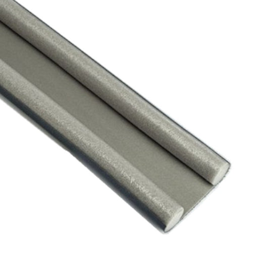 Extra großer Doppel-Zugluftstopper 95 cm Anthrazit