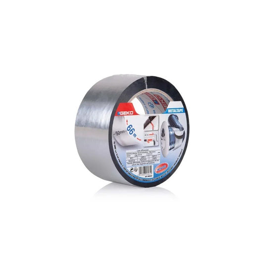 Aluminisiertes Klebeband 50 mm x 66 m grau