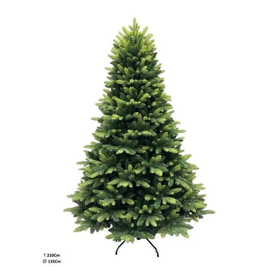 Albero di Natale Norway Fir verde H210 cm