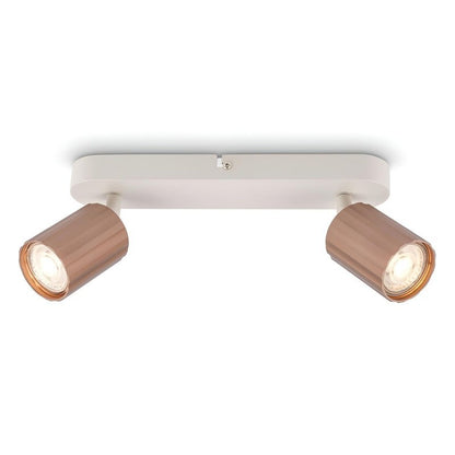 Briloner bar Skaft 2xGU10 coffee color 28 x 5.7 x 12.5 cm