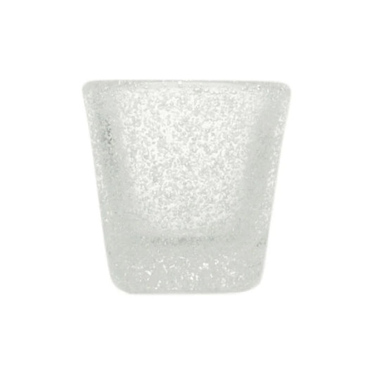 White transparent Memento Synth shot glass in methacrylate 0.05L
