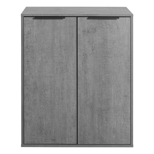 Schrank mit 2 Betontüren 72x35x87h cm