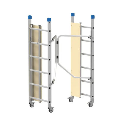 Dynamic aluminum scaffolding 168x75 cm h 180 cm
