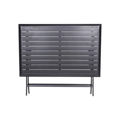 Azua Klapptisch 4 Plätze Graphit 71x71x71 cm
