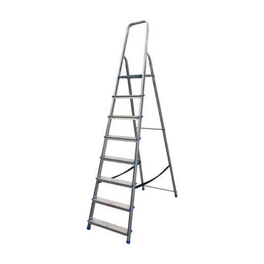Domestic ladder 8 aluminum steps Stella Basic h 1.80 m