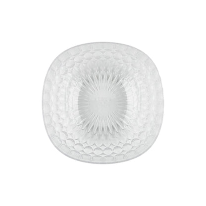 Contenitore Vanity Ø25 cm trasparente 25x25xh10,9 cm