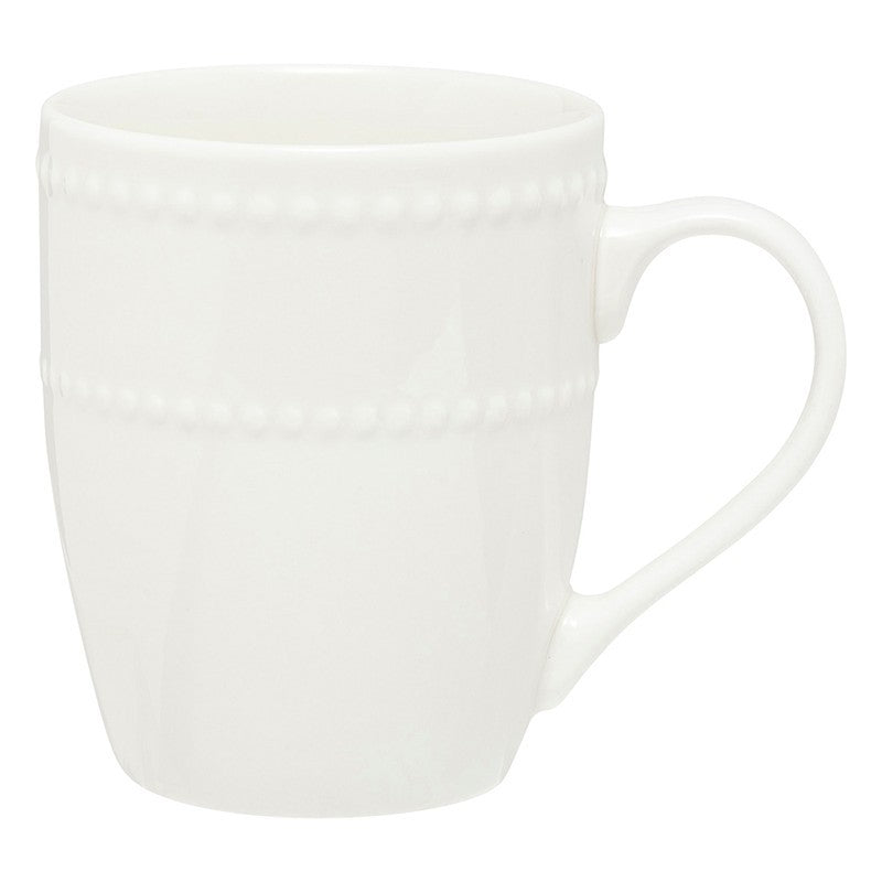Taza Perle 35 cl porcelana blanca