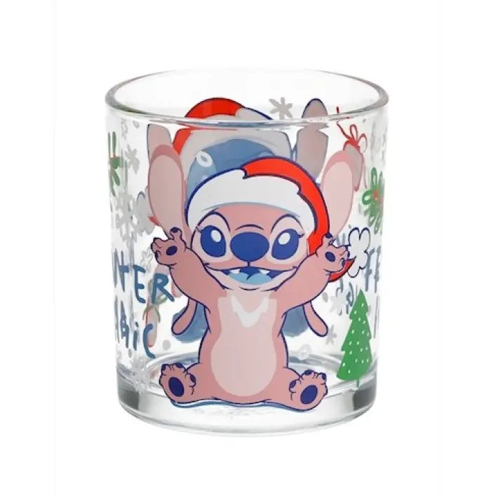 Bicchiere in vetro Stitch Natale 2026 25 cl - 1 bicchiere