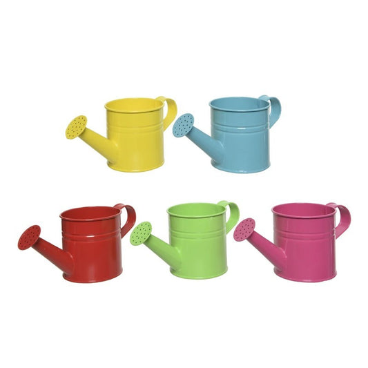 Annaffiatoio decorativo in latta 22 × 10 × H10 cm 5 colori assortiti