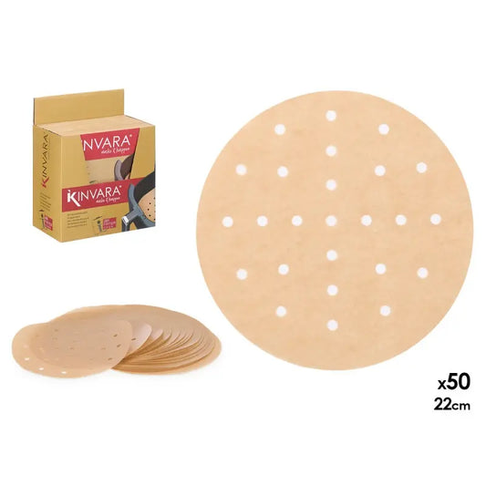 Set of 50 paper molds for air fryers