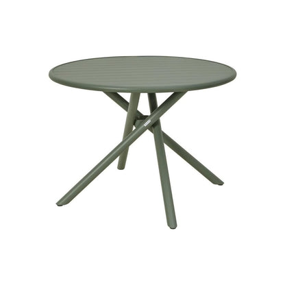 Nebullia 4-Sitzer-Gartentisch Ø 105 x75h Lorbeergrün