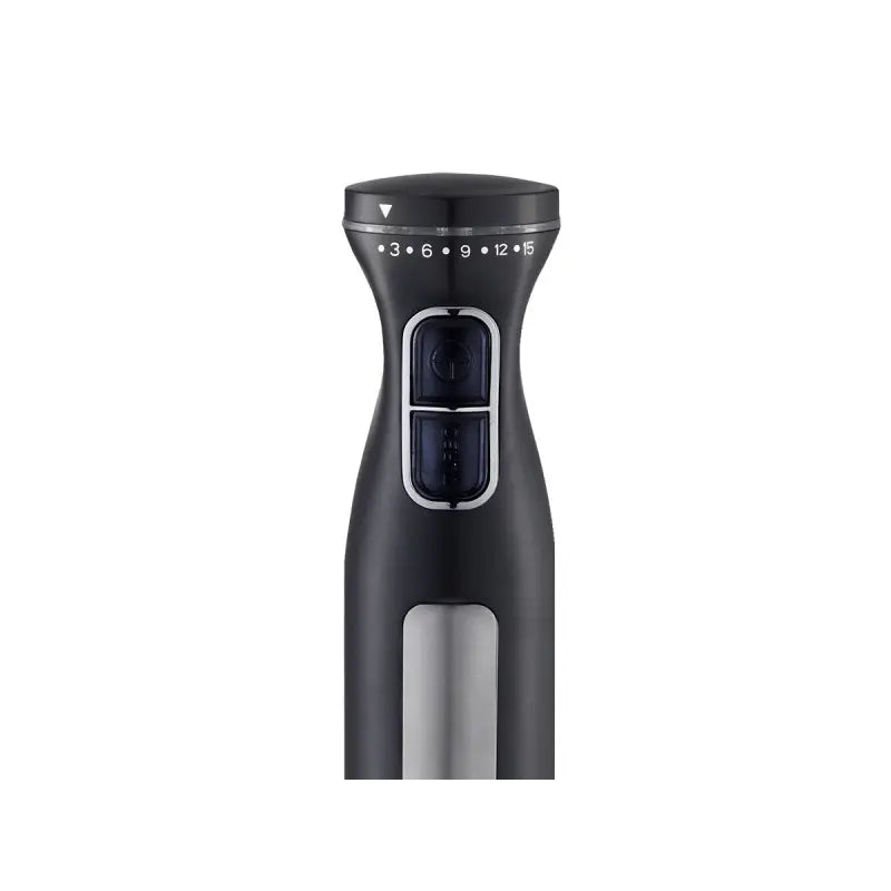 Batidora de acero negra 1000W