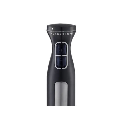 Batidora de acero negra 1000W