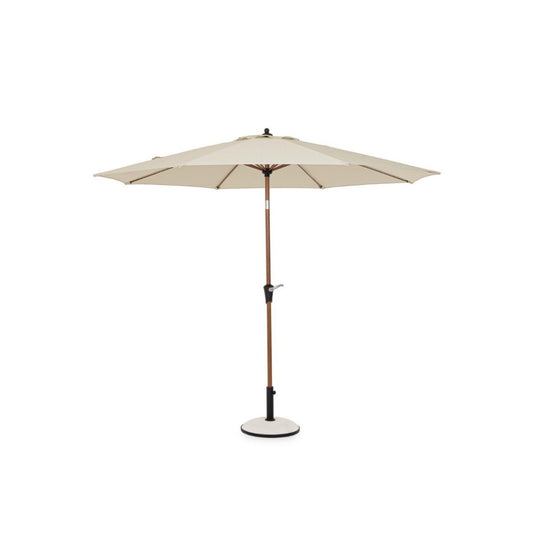 Bizzotto ombrellone Palinuro con snodo 3 m colore naturale