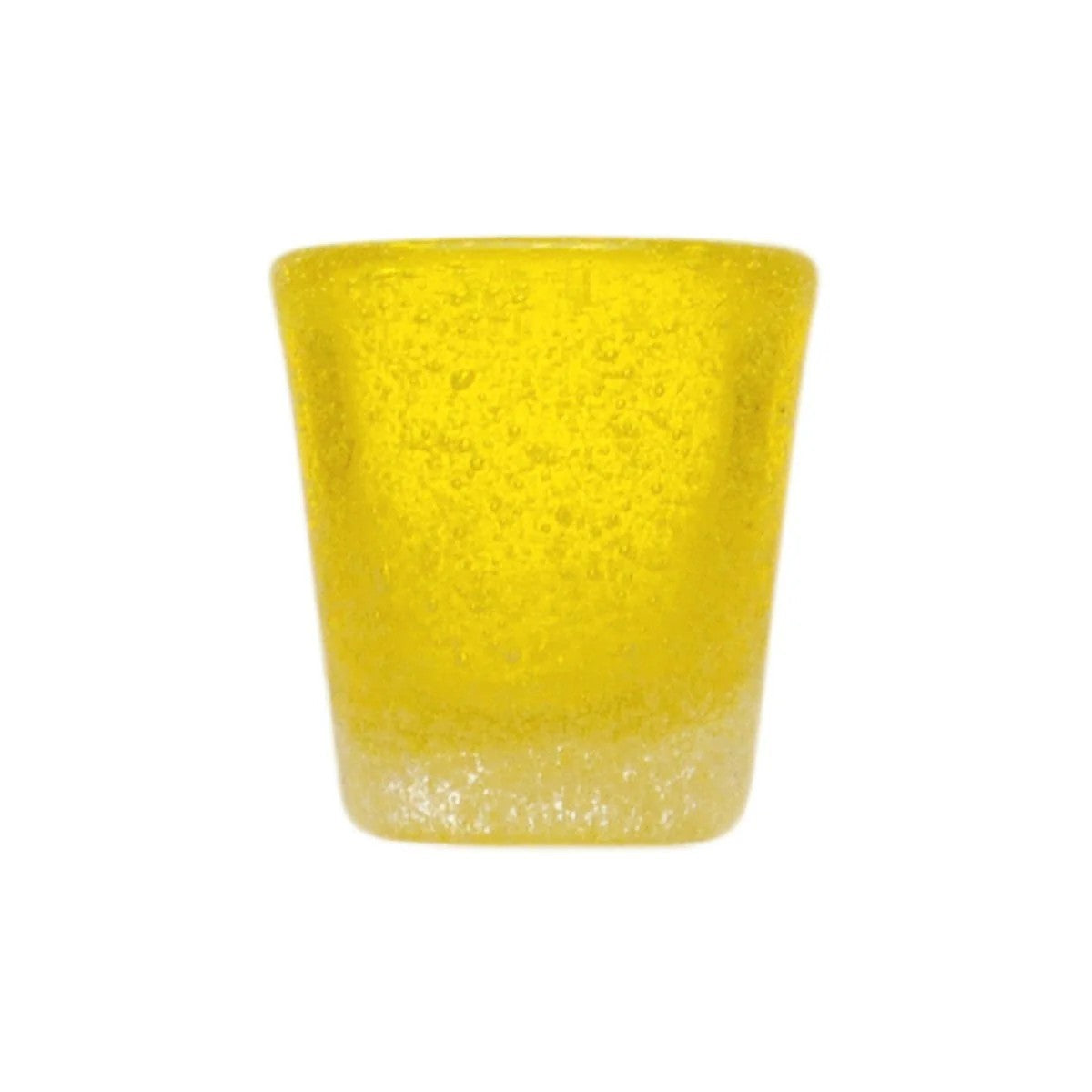 Yellow Memento Synth shot glass in methacrylate 0.05L