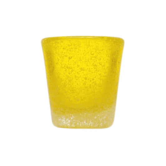 Yellow Memento Synth shot glass in methacrylate 0.05L