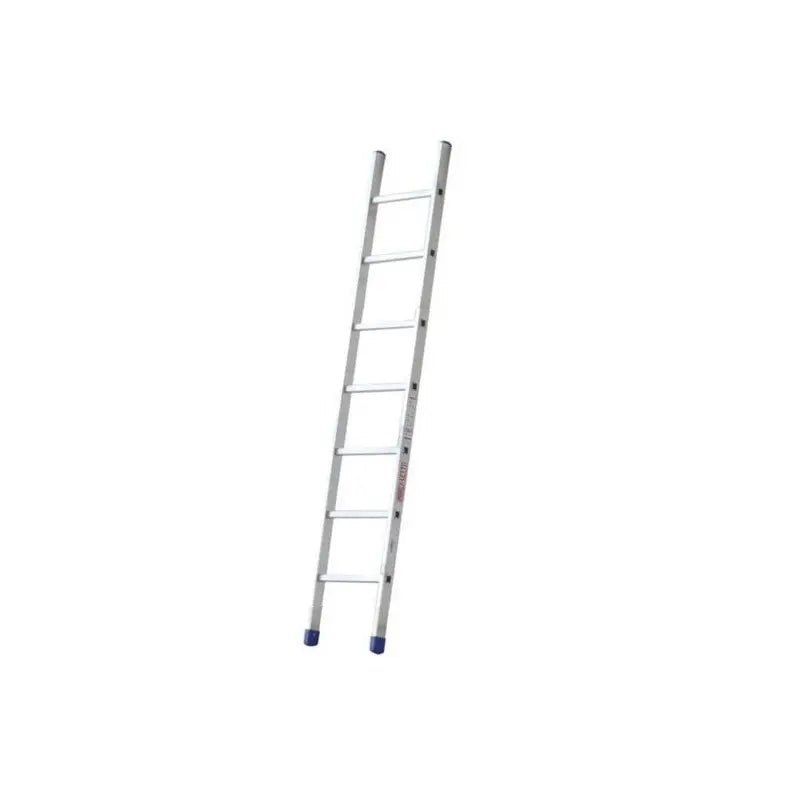 Escalera profesional sencilla 7 peldaños aluminio h 2,16 m