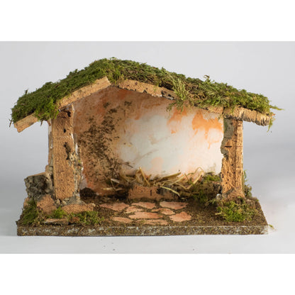 Capanna per presepe vuota 30 × 15 × H19 cm