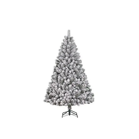 Albero di Natale Alderfen verde innevato Ø147 × H228 cm