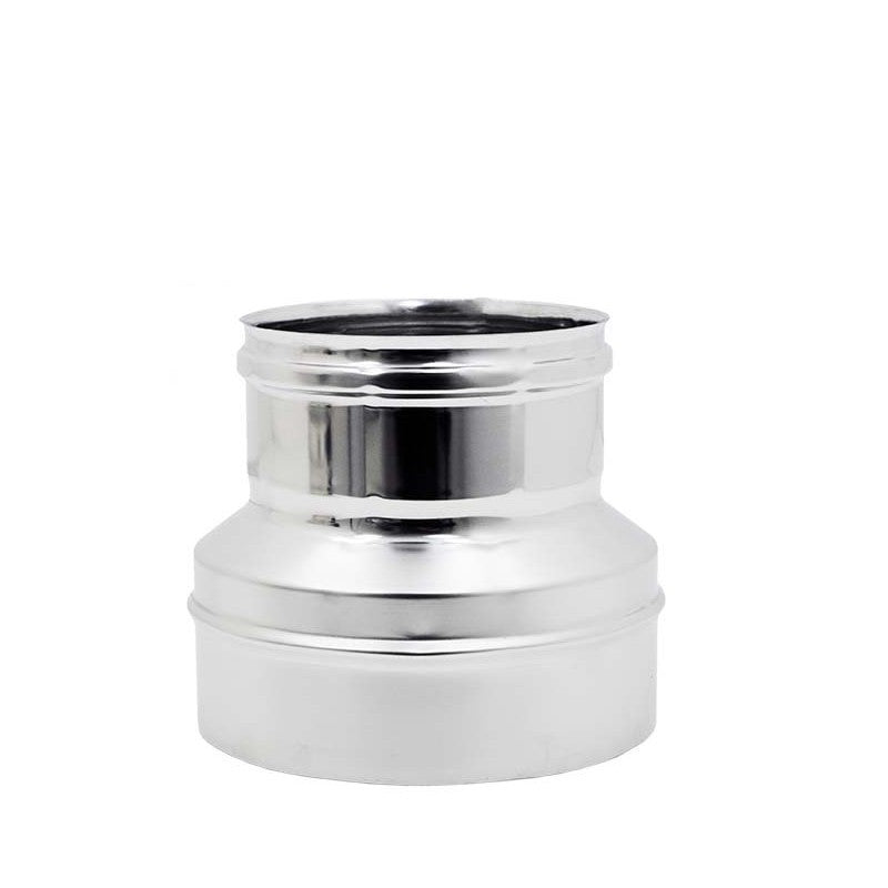 Riduzione INOX 304 da Ø 150m a 120f 6 dc