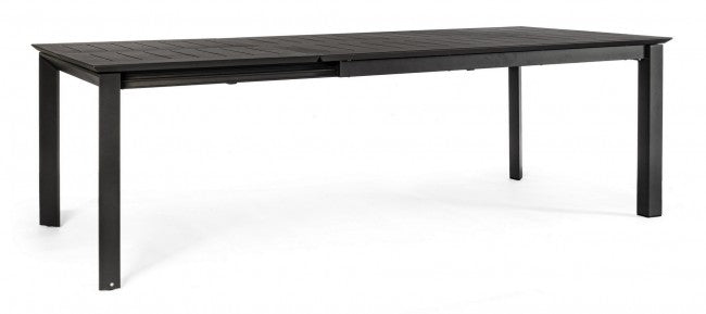 Konnor anthrazitfarbener ausziehbarer Couchtisch m 160-240x100x76h