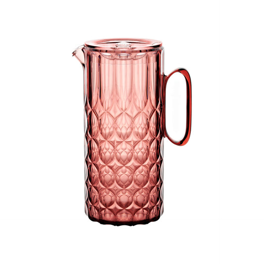 Vanity carafe with mauve lid 1750 cc