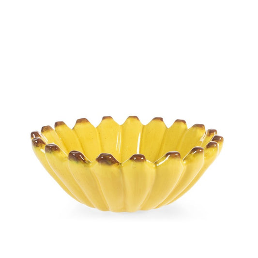 Centrotavola Banana ø 21xh7 cm