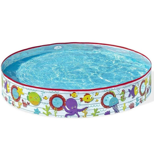 Piscina Bestway llena y divertida 152x25 cm