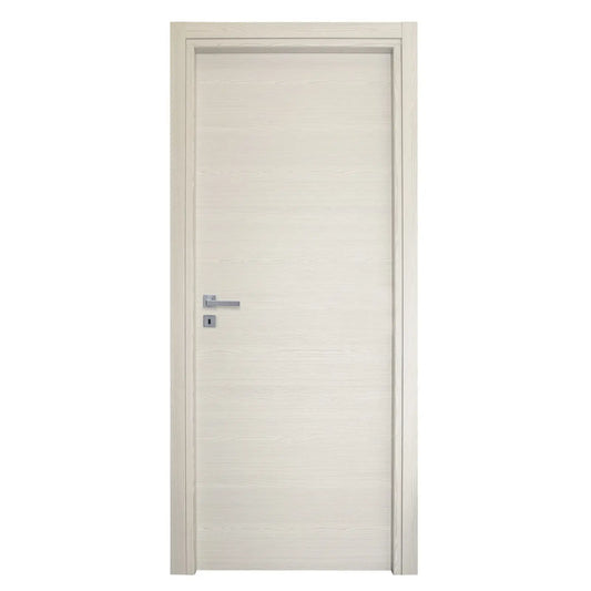 Porta battente TUA modello A colore quarzo 80x210 cm
