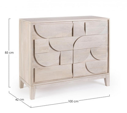 Credenza in legno 100x42x85