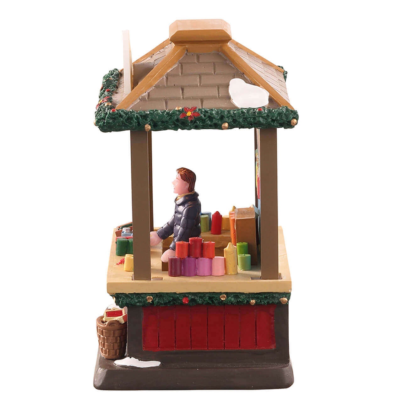 Lemax Christmas candles - Festive atmosphere for your Christmas village - 14.2 x 10.6 x 8.5 cm