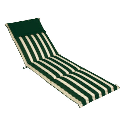 Striped cushion for cot 196x58 cm