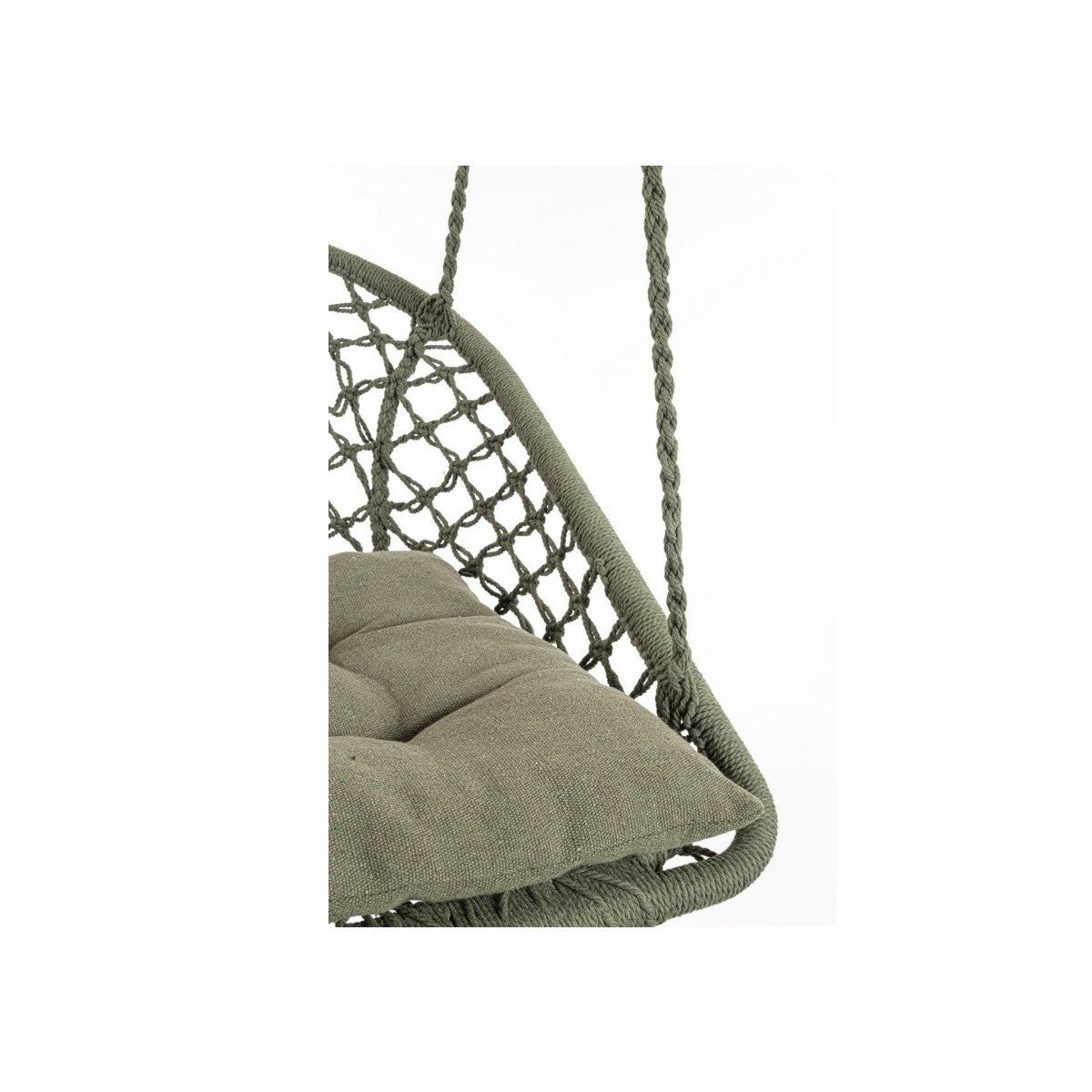 Bizzotto hanging hammock Javier green Ø88x130h