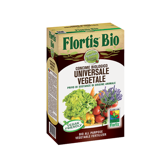 Concime biologico vegetale universale Flortis Bio 1000 mg