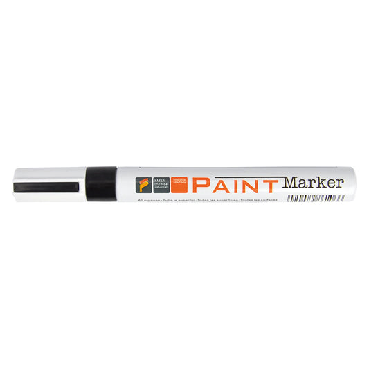 Pennarello indelebile nero 7 ml punta media