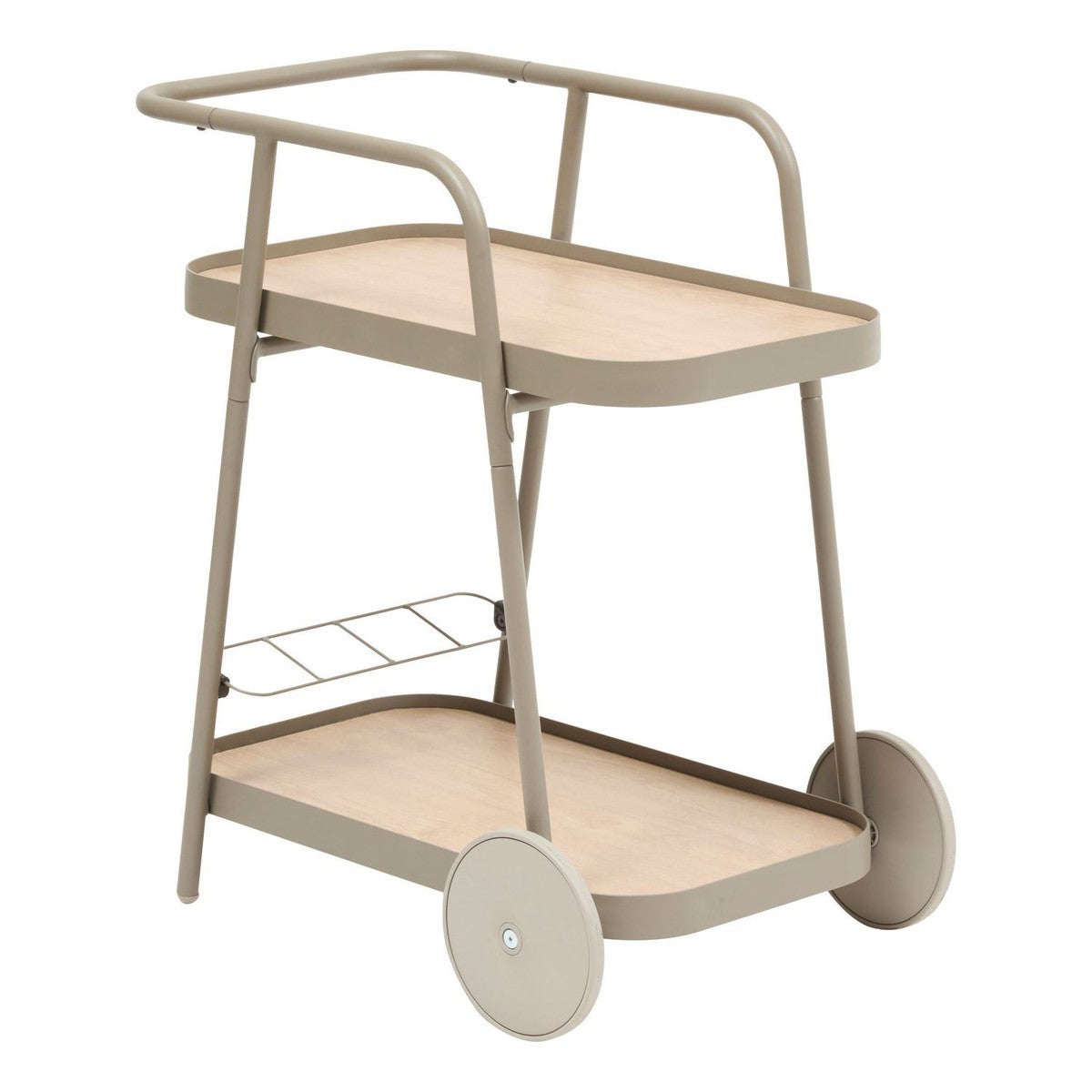 Carro de jardín de aluminio Easy Coffee 76x50 cm