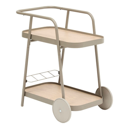 Carro de jardín de aluminio Easy Coffee 76x50 cm