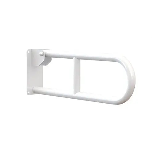Barra ribaltabile da muro Help in acciaio bianco 70 cm