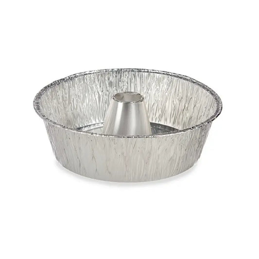 Set of 2 aluminum cake tins Ø25x7.7h