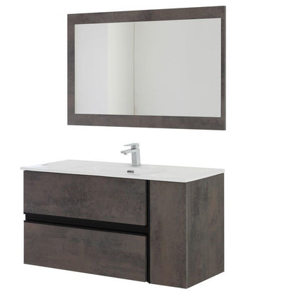 Composizione Bagno Oxid 2 Cassetti 1 Anta 110x46x57 cm