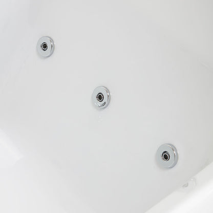 Vasca Rettangolare a Idromassaggio con 7 Getti